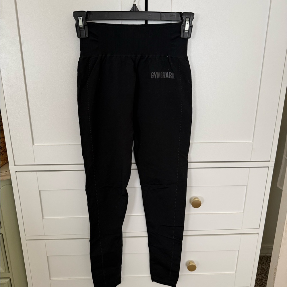 Gymshark Black High-Waist Training Leggings with Tag